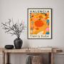 Imagem de Quadro Poster Flores e Plantas - Valencia 45x34cm - com vidro