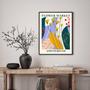 Imagem de Quadro Poster Flower Market - Amsterdam 45X34Cm - Com Vidro