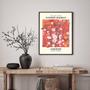 Imagem de Quadro Poster Flower Market - Londres 33X24Cm - Com Vidro