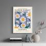 Imagem de Quadro Poster Flower Market - Sydney 24x18cm - com vidro