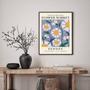 Imagem de Quadro Poster Flower Market - Sydney 33x24cm - com vidro