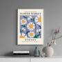 Imagem de Quadro Poster Flower Market - Sydney 33X24Cm - Com Vidro