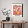 Imagem de Quadro Poster Flower Market - Vienna 33X24Cm - Com Vidro