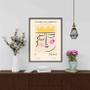 Imagem de Quadro Poster Picasso - Baralho 24X18Cm - Com Vidro