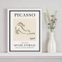 Imagem de Quadro Poster Picasso - The Feline 24x18cm - com vidro