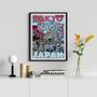 Imagem de Quadro Poster Tokyo - Japão 45X34Cm - Com Vidro