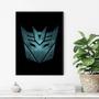 Imagem de Quadro Poster Transformers 24x18cm