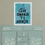 Imagem de Quadro Que Iemanjá Te Abençoe 33X24Cm - Com Vidro