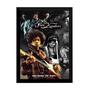 Imagem de Quadro Rock Jimi Hendrix Guitarrista Arte Poster Moldurado