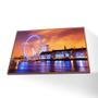 Imagem de Quadro Roda Gigante Londres Canvas Com Vidro