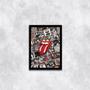 Imagem de Quadro Rolling Stones 33x24cm - com vidro