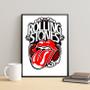 Imagem de Quadro Rolling Stones Arte 24x18cm