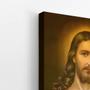 Imagem de Quadro Sagrado Coração de Jesus Cristo Canvas 60x40cm