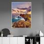 Imagem de Quadro Sala Decorativo com Moldura Praia Paisagem Australia Vertical