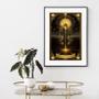 Imagem de Quadro Tarot Star Vintage - 60X48Cm