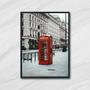 Imagem de Quadro Telefone Londres 45x34cm - com vidro