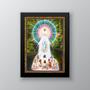 Imagem de Quadro Tenha Coragem De Ir Atrás Dos TeusSonhos 45x34cm - com vidro