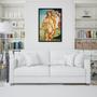 Imagem de Quadro The Birth of Venus Tattooed 43x30 Caixa Preto Moldura Caixa, Preta