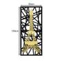 Imagem de Quadro Torre Eiffel Abstrato com Detalhe em Acrílico Dourado Premium MDF 100x50cm