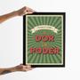 Imagem de Quadro Transforme A Dor Em Poder 33x24cm - com vidro