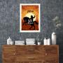 Imagem de Quadro Umbanda Seu Boiadeiro 33X24Cm - Com Vidro