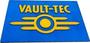 Imagem de Quadro Vault-tec Fallout Em Relevo, Decoração Gamer 44cm