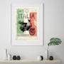 Imagem de Quadro Vespa Itália - 60X48Cm