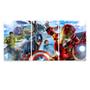 Imagem de Quadro Vingadores 120x60 Parede Quarto Sala Marvel