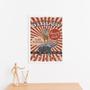 Imagem de Quadro Vintage Cart De Circo 33X24Cm