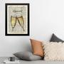 Imagem de Quadro Vintage Champagne - Taças 33X24Cm - Com Vidro