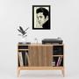 Imagem de Quadro Vintage Elvis Presley 24X18Cm - Com Vidro