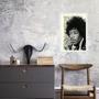 Imagem de Quadro Vintage Jimi Hendrix 33x24cm