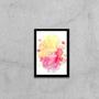 Imagem de Quadro Viva A Vida 33X24Cm - Com Vidro Moldura Preta