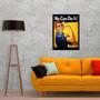 Imagem de Quadro We Can Do It 45x34cm - com vidro