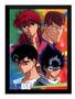 Imagem de Quadro Yu Yu Hakusho Kurama Urameshi Hiei Kuwabara