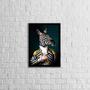 Imagem de Quadro Zebra Nobre 24x18cm - com vidro