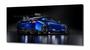 Imagem de Quadros Decorativos Carro Skyline Azul em Tecido Canvas 130x60