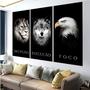 Imagem de quadros decorativos com frases execuçao e foco para seu quarto sala cozinha