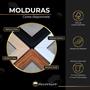 Imagem de Quadros Decorativos com Moldura Sala Motivacional Leão Black Gold