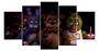 Imagem de quadros decorativos Five Nights At Freddys "