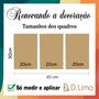 Imagem de Quadros Decorativos Foi Por Amor Sala Escritório Quarto Moderno Casal PMG