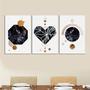 Imagem de Quadros Decorativos Galatic Sala Escritório Quarto Moderno Casal PMG