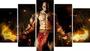 Imagem de Quadros Decorativos God Of War "