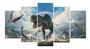 Quadros Decorativos Mosaico jurassic parck - Iron Tech Imagem de Quadros Decorativos Mosaico jurassic parck
