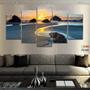 Imagem de Quadros Decorativos Paisagem Praia 63x130mt em Tecido