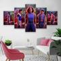 Imagem de Quadros Decorativos Para Sala 5 Peças Stranger Things