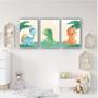 Imagem de Quadros Decorativos quarto Infantil Dinossauro Baby