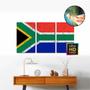 Imagem de Quadros Decorativos Sala Bandeira da África do Sul 1