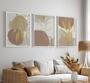 Imagem de Quadros Decorativos Sala Mulher Linhas Boho Abstrato