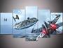 Imagem de Quadros Decorativos tar Wars Naves"